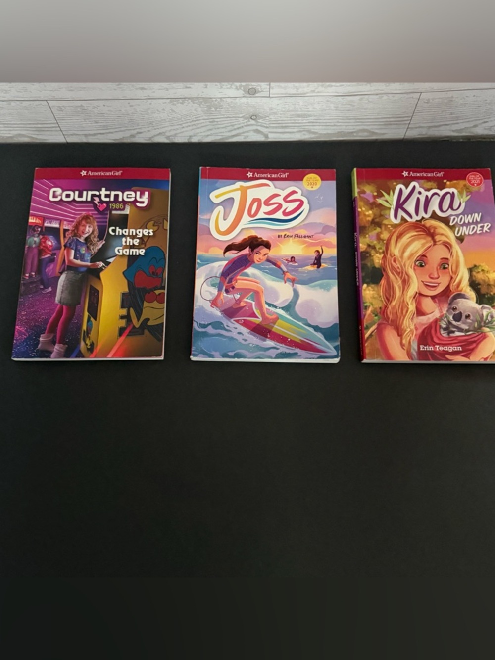 American Girl Books Lot 3 Joss Courtney Kira Paperbacks
